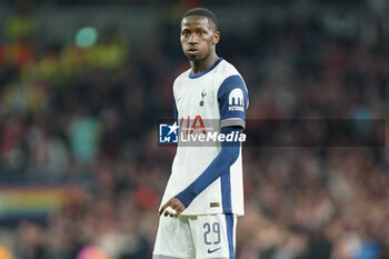 2024-10-24 - Pape Matar Sarr of Tottenham Hotspur during the UEFA Europa League, League phase, Matchday 3 football match between Tottenham Hotspur and AZ Alkmaar on 24 October 2024 at the Tottenham Hotspur Stadium in London, England - FOOTBALL - EUROPA LEAGUE - TOTTENHAM V AZ ALKMAAR - UEFA EUROPA LEAGUE - SOCCER