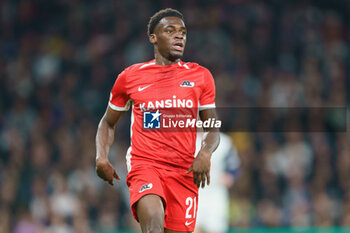 2024-10-24 - Ernest Poku of AZ Alkmaar during the UEFA Europa League, League phase, Matchday 3 football match between Tottenham Hotspur and AZ Alkmaar on 24 October 2024 at the Tottenham Hotspur Stadium in London, England - FOOTBALL - EUROPA LEAGUE - TOTTENHAM V AZ ALKMAAR - UEFA EUROPA LEAGUE - SOCCER