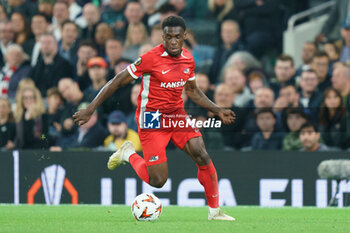 2024-10-24 - Ernest Poku of AZ Alkmaar during the UEFA Europa League, League phase, Matchday 3 football match between Tottenham Hotspur and AZ Alkmaar on 24 October 2024 at the Tottenham Hotspur Stadium in London, England - FOOTBALL - EUROPA LEAGUE - TOTTENHAM V AZ ALKMAAR - UEFA EUROPA LEAGUE - SOCCER