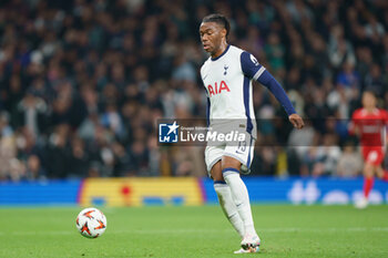 2024-10-24 - Destiny Udogie of Tottenham Hotspur during the UEFA Europa League, League phase, Matchday 3 football match between Tottenham Hotspur and AZ Alkmaar on 24 October 2024 at the Tottenham Hotspur Stadium in London, England - FOOTBALL - EUROPA LEAGUE - TOTTENHAM V AZ ALKMAAR - UEFA EUROPA LEAGUE - SOCCER