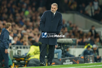 2024-10-24 - Ange Postecoglou, Manager of Tottenham Hotspur during the UEFA Europa League, League phase, Matchday 3 football match between Tottenham Hotspur and AZ Alkmaar on 24 October 2024 at the Tottenham Hotspur Stadium in London, England - FOOTBALL - EUROPA LEAGUE - TOTTENHAM V AZ ALKMAAR - UEFA EUROPA LEAGUE - SOCCER