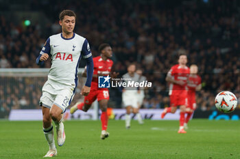 2024-10-24 - Brennan Johnson of Tottenham Hotspur during the UEFA Europa League, League phase, Matchday 3 football match between Tottenham Hotspur and AZ Alkmaar on 24 October 2024 at the Tottenham Hotspur Stadium in London, England - FOOTBALL - EUROPA LEAGUE - TOTTENHAM V AZ ALKMAAR - UEFA EUROPA LEAGUE - SOCCER