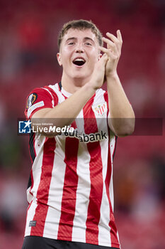 2024-10-24 - Mikel Jaureguizar of Athletic Club during the UEFA Europa League, League phase, Matchday 3 football match between Athletic Club and SK Slavia Praha on October 24, 2024 at San Mames in Bilbao, Spain - FOOTBALL - EUROPA LEAGUE - ATHLETIC CLUB V SLAVIA PRAHA - UEFA EUROPA LEAGUE - SOCCER