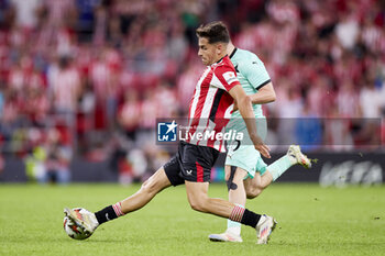 2024-10-24 - Benat Prados of Athletic Club during the UEFA Europa League, League phase, Matchday 3 football match between Athletic Club and SK Slavia Praha on October 24, 2024 at San Mames in Bilbao, Spain - FOOTBALL - EUROPA LEAGUE - ATHLETIC CLUB V SLAVIA PRAHA - UEFA EUROPA LEAGUE - SOCCER