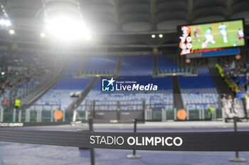 2024-11-07 - Curva Nord sector closed to SS LAzio fans after racist chants at Lazio vs Nice during the UEFA Europa League 2024-2025  football match between SS Lazio and FC Porto at the Olympic Stadium in Rome on November 07, 2024. - SS LAZIO VS FC PORTO - UEFA EUROPA LEAGUE - SOCCER