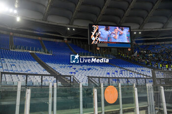 2024-11-07 - Curva Nord sector closed to SS LAzio fans after racist chants at Lazio vs Nice during the UEFA Europa League 2024-2025  football match between SS Lazio and FC Porto at the Olympic Stadium in Rome on November 07, 2024. - SS LAZIO VS FC PORTO - UEFA EUROPA LEAGUE - SOCCER