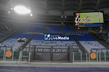 2024-11-07 - Curva Nord sector closed to SS LAzio fans after racist chants at Lazio vs Nice during the UEFA Europa League 2024-2025  football match between SS Lazio and FC Porto at the Olympic Stadium in Rome on November 07, 2024. - SS LAZIO VS FC PORTO - UEFA EUROPA LEAGUE - SOCCER