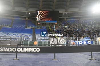 2024-11-07 - Curva Nord sector closed to SS LAzio fans after racist chants at Lazio vs Nice during the UEFA Europa League 2024-2025  football match between SS Lazio and FC Porto at the Olympic Stadium in Rome on November 07, 2024. - SS LAZIO VS FC PORTO - UEFA EUROPA LEAGUE - SOCCER