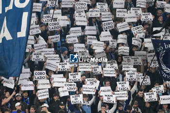 2024-11-07 - Lazio supporter during the UEFA Europa League 2024-2025  football match between SS Lazio and FC Porto at the Olympic Stadium in Rome on November 07, 2024. - SS LAZIO VS FC PORTO - UEFA EUROPA LEAGUE - SOCCER