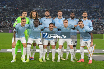 2024-11-07 - Lazio team during the UEFA Europa League 2024-2025  football match between SS Lazio and FC Porto at the Olympic Stadium in Rome on November 07, 2024. - SS LAZIO VS FC PORTO - UEFA EUROPA LEAGUE - SOCCER