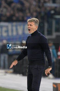 2024-11-07 - Lazio’s head coach Marco Baroni during the UEFA Europa League 2024-2025  football match between SS Lazio and FC Porto at the Olympic Stadium in Rome on November 07, 2024. - SS LAZIO VS FC PORTO - UEFA EUROPA LEAGUE - SOCCER