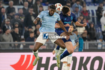 2024-11-07 - Lazio’s Nuno Tavares during the UEFA Europa League 2024-2025  football match between SS Lazio and FC Porto at the Olympic Stadium in Rome on November 07, 2024. - SS LAZIO VS FC PORTO - UEFA EUROPA LEAGUE - SOCCER