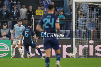 2024-11-07 - Porto’s Stephen Eustaquio goal 1-1 during the UEFA Europa League 2024-2025  football match between SS Lazio and FC Porto at the Olympic Stadium in Rome on November 07, 2024. - SS LAZIO VS FC PORTO - UEFA EUROPA LEAGUE - SOCCER