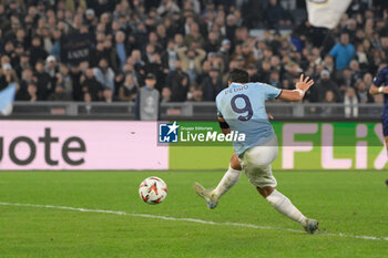 2024-11-07 - Lazio’s Pedro goal 2-1 during the UEFA Europa League 2024-2025  football match between SS Lazio and FC Porto at the Olympic Stadium in Rome on November 07, 2024. - SS LAZIO VS FC PORTO - UEFA EUROPA LEAGUE - SOCCER