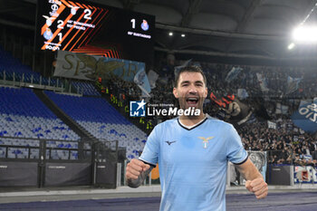 2024-11-07 - Lazio’s Alessio Romagnoli during the UEFA Europa League 2024-2025  football match between SS Lazio and FC Porto at the Olympic Stadium in Rome on November 07, 2024. - SS LAZIO VS FC PORTO - UEFA EUROPA LEAGUE - SOCCER