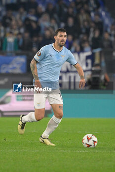 2024-11-07 - Lazio’s Alessio Romagnoli during the UEFA Europa League 2024-2025  football match between SS Lazio and FC Porto at the Olympic Stadium in Rome on November 07, 2024. - SS LAZIO VS FC PORTO - UEFA EUROPA LEAGUE - SOCCER