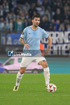 2024-11-07 - Lazio’s Alessio Romagnoli during the UEFA Europa League 2024-2025  football match between SS Lazio and FC Porto at the Olympic Stadium in Rome on November 07, 2024. - SS LAZIO VS FC PORTO - UEFA EUROPA LEAGUE - SOCCER