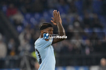 2024-11-07 - Lazio’s Nuno Tavares during the UEFA Europa League 2024-2025  football match between SS Lazio and FC Porto at the Olympic Stadium in Rome on November 07, 2024. - SS LAZIO VS FC PORTO - UEFA EUROPA LEAGUE - SOCCER