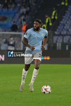 2024-11-07 - Lazio’s Nuno Tavares during the UEFA Europa League 2024-2025  football match between SS Lazio and FC Porto at the Olympic Stadium in Rome on November 07, 2024. - SS LAZIO VS FC PORTO - UEFA EUROPA LEAGUE - SOCCER