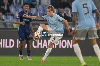 2024-11-07 - Lazio’s Nicolo Rovella during the UEFA Europa League 2024-2025  football match between SS Lazio and FC Porto at the Olympic Stadium in Rome on November 07, 2024. - SS LAZIO VS FC PORTO - UEFA EUROPA LEAGUE - SOCCER