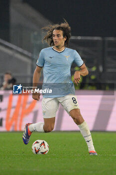 2024-11-07 - Lazio’s Matteo Guendouzi during the UEFA Europa League 2024-2025  football match between SS Lazio and FC Porto at the Olympic Stadium in Rome on November 07, 2024. - SS LAZIO VS FC PORTO - UEFA EUROPA LEAGUE - SOCCER