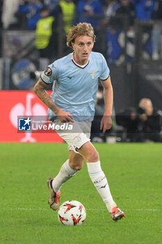 2024-11-07 - Lazio’s Nicolo Rovella during the UEFA Europa League 2024-2025  football match between SS Lazio and FC Porto at the Olympic Stadium in Rome on November 07, 2024. - SS LAZIO VS FC PORTO - UEFA EUROPA LEAGUE - SOCCER