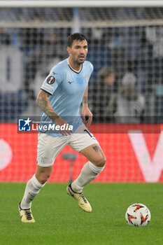 2024-11-07 - Lazio’s Alessio Romagnoli during the UEFA Europa League 2024-2025  football match between SS Lazio and FC Porto at the Olympic Stadium in Rome on November 07, 2024. - SS LAZIO VS FC PORTO - UEFA EUROPA LEAGUE - SOCCER