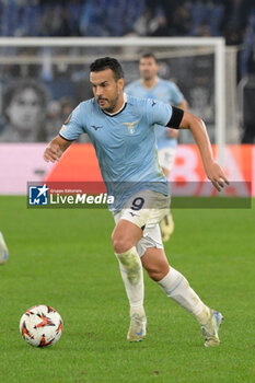 2024-11-07 - Lazio’s Pedro during the UEFA Europa League 2024-2025  football match between SS Lazio and FC Porto at the Olympic Stadium in Rome on November 07, 2024. - SS LAZIO VS FC PORTO - UEFA EUROPA LEAGUE - SOCCER