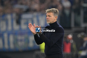 2024-11-07 - Lazio’s head coach Marco Baroni during the UEFA Europa League 2024-2025  football match between SS Lazio and FC Porto at the Olympic Stadium in Rome on November 07, 2024. - SS LAZIO VS FC PORTO - UEFA EUROPA LEAGUE - SOCCER