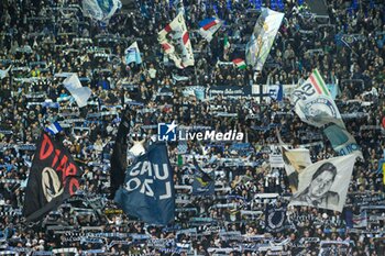 2024-11-07 - SS Lazio supporter during the UEFA Europa League 2024-2025  football match between SS Lazio and FC Porto at the Olympic Stadium in Rome on November 07, 2024. - SS LAZIO VS FC PORTO - UEFA EUROPA LEAGUE - SOCCER