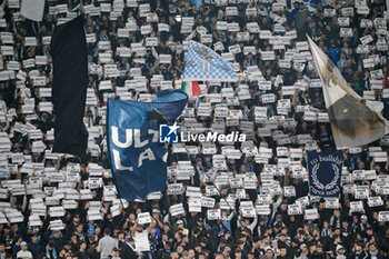 2024-11-07 - SS Lazio supporter during the UEFA Europa League 2024-2025  football match between SS Lazio and FC Porto at the Olympic Stadium in Rome on November 07, 2024. - SS LAZIO VS FC PORTO - UEFA EUROPA LEAGUE - SOCCER