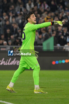 2024-11-07 - Lazio’s goalkeeper Christos Mandas during the UEFA Europa League 2024-2025  football match between SS Lazio and FC Porto at the Olympic Stadium in Rome on November 07, 2024. - SS LAZIO VS FC PORTO - UEFA EUROPA LEAGUE - SOCCER