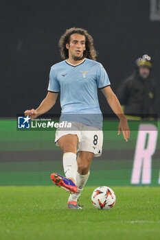 2024-11-07 - Lazio’s Matteo Guendouzi during the UEFA Europa League 2024-2025  football match between SS Lazio and FC Porto at the Olympic Stadium in Rome on November 07, 2024. - SS LAZIO VS FC PORTO - UEFA EUROPA LEAGUE - SOCCER