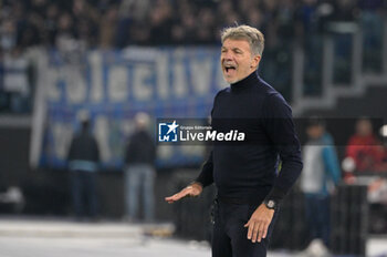 2024-11-07 - Lazio’s head coach Marco Baroni during the UEFA Europa League 2024-2025  football match between SS Lazio and FC Porto at the Olympic Stadium in Rome on November 07, 2024. - SS LAZIO VS FC PORTO - UEFA EUROPA LEAGUE - SOCCER