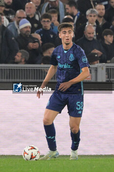 2024-11-07 - Porto’s Martim Fernandes during the UEFA Europa League 2024-2025  football match between SS Lazio and FC Porto at the Olympic Stadium in Rome on November 07, 2024. - SS LAZIO VS FC PORTO - UEFA EUROPA LEAGUE - SOCCER