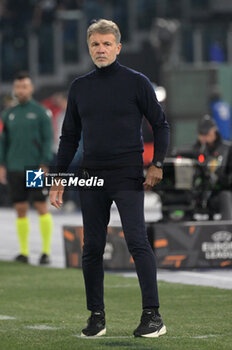 2024-11-07 - Lazio’s head coach Marco Baroni during the UEFA Europa League 2024-2025  football match between SS Lazio and FC Porto at the Olympic Stadium in Rome on November 07, 2024. - SS LAZIO VS FC PORTO - UEFA EUROPA LEAGUE - SOCCER