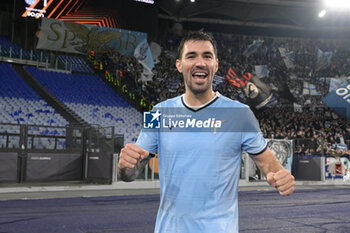 2024-11-07 - Lazio’s Alessio Romagnoli during the UEFA Europa League 2024-2025  football match between SS Lazio and FC Porto at the Olympic Stadium in Rome on November 07, 2024. - SS LAZIO VS FC PORTO - UEFA EUROPA LEAGUE - SOCCER