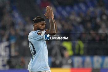 2024-11-07 - Lazio’s Nuno Tavares during the UEFA Europa League 2024-2025  football match between SS Lazio and FC Porto at the Olympic Stadium in Rome on November 07, 2024. - SS LAZIO VS FC PORTO - UEFA EUROPA LEAGUE - SOCCER