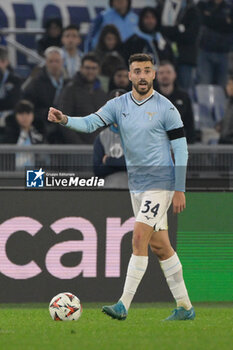 2024-11-07 - Lazio’s Mario Gila during the UEFA Europa League 2024-2025  football match between SS Lazio and FC Porto at the Olympic Stadium in Rome on November 07, 2024. - SS LAZIO VS FC PORTO - UEFA EUROPA LEAGUE - SOCCER