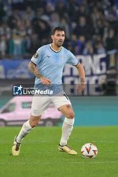 2024-11-07 - Lazio’s Alessio Romagnoli during the UEFA Europa League 2024-2025  football match between SS Lazio and FC Porto at the Olympic Stadium in Rome on November 07, 2024. - SS LAZIO VS FC PORTO - UEFA EUROPA LEAGUE - SOCCER