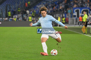 2024-11-07 - Lazio’s Luca Pellegrini during the UEFA Europa League 2024-2025  football match between SS Lazio and FC Porto at the Olympic Stadium in Rome on November 07, 2024. - SS LAZIO VS FC PORTO - UEFA EUROPA LEAGUE - SOCCER