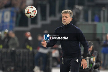 2024-11-07 - Lazio’s head coach Marco Baroni during the UEFA Europa League 2024-2025  football match between SS Lazio and FC Porto at the Olympic Stadium in Rome on November 07, 2024. - SS LAZIO VS FC PORTO - UEFA EUROPA LEAGUE - SOCCER