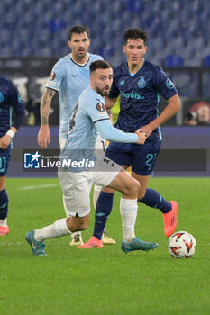 2024-11-07 - Lazio’s Mario Gila during the UEFA Europa League 2024-2025  football match between SS Lazio and FC Porto at the Olympic Stadium in Rome on November 07, 2024. - SS LAZIO VS FC PORTO - UEFA EUROPA LEAGUE - SOCCER