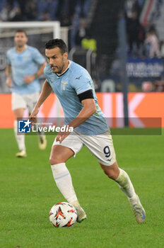 2024-11-07 - Lazio’s Pedro during the UEFA Europa League 2024-2025  football match between SS Lazio and FC Porto at the Olympic Stadium in Rome on November 07, 2024. - SS LAZIO VS FC PORTO - UEFA EUROPA LEAGUE - SOCCER