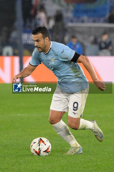 2024-11-07 - Lazio’s Pedro during the UEFA Europa League 2024-2025  football match between SS Lazio and FC Porto at the Olympic Stadium in Rome on November 07, 2024. - SS LAZIO VS FC PORTO - UEFA EUROPA LEAGUE - SOCCER