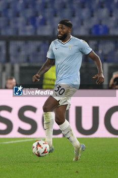 2024-11-07 - Lazio’s Nuno Tavares during the UEFA Europa League 2024-2025  football match between SS Lazio and FC Porto at the Olympic Stadium in Rome on November 07, 2024. - SS LAZIO VS FC PORTO - UEFA EUROPA LEAGUE - SOCCER