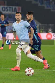 2024-11-07 - Lazio’s Mattia Zaccagni during the UEFA Europa League 2024-2025  football match between SS Lazio and FC Porto at the Olympic Stadium in Rome on November 07, 2024. - SS LAZIO VS FC PORTO - UEFA EUROPA LEAGUE - SOCCER