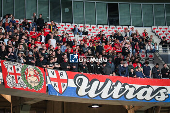 2024-11-07 - Supporters of Twente during the UEFA Europa League, League Phase MD4 football match between OGC Nice and FC Twente on 7 November 2024 at Allianz Riviera in Nice, France - FOOTBALL - EUROPA LEAGUE - NICE V TWENTE - UEFA EUROPA LEAGUE - SOCCER