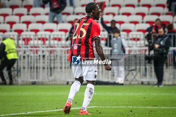 2024-11-07 - Mohamed-Ali CHO of Nice celebrates his goal during the UEFA Europa League, League Phase MD4 football match between OGC Nice and FC Twente on 7 November 2024 at Allianz Riviera in Nice, France - FOOTBALL - EUROPA LEAGUE - NICE V TWENTE - UEFA EUROPA LEAGUE - SOCCER