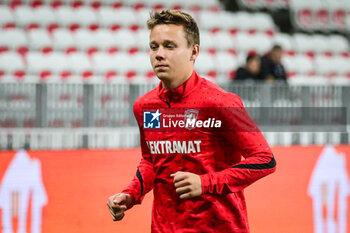 2024-11-07 - Mathias KJOLO of FC Twente during the UEFA Europa League, League Phase MD4 football match between OGC Nice and FC Twente on 7 November 2024 at Allianz Riviera in Nice, France - FOOTBALL - EUROPA LEAGUE - NICE V TWENTE - UEFA EUROPA LEAGUE - SOCCER